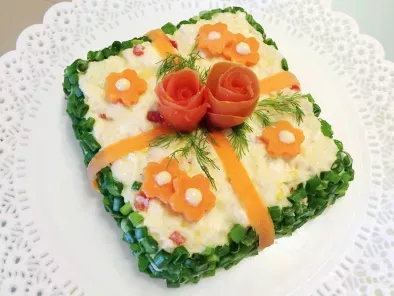 Halal Japanese Potato Salad Cake