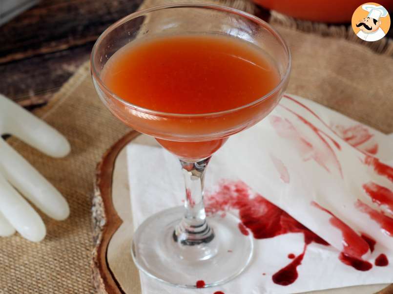 Halloween cocktail with spooky hand ice cube - with video tutorial ! - photo 2