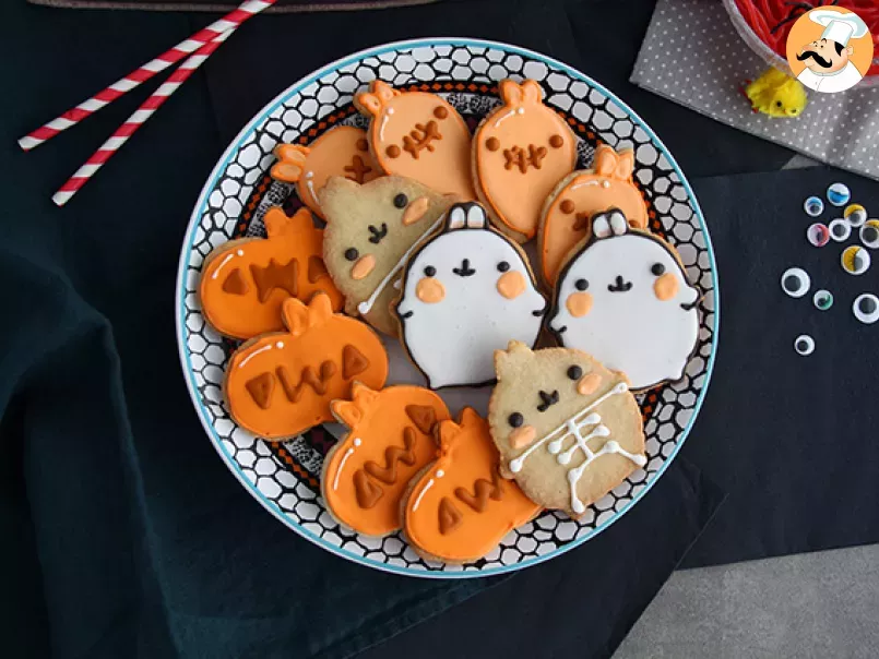 Halloween Molang biscuits