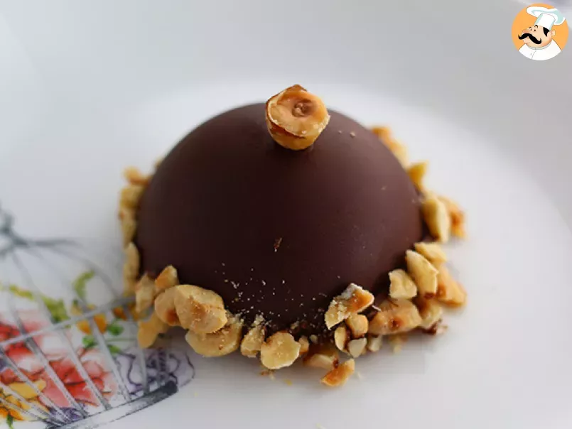 Hazelnut chocolate dome, as Ferrero Rochers - photo 3