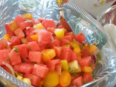 Heirloom Tomato Watermelon Salad - photo 2