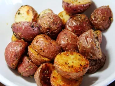 Herb Roasted Potatoes and Pearl Onions