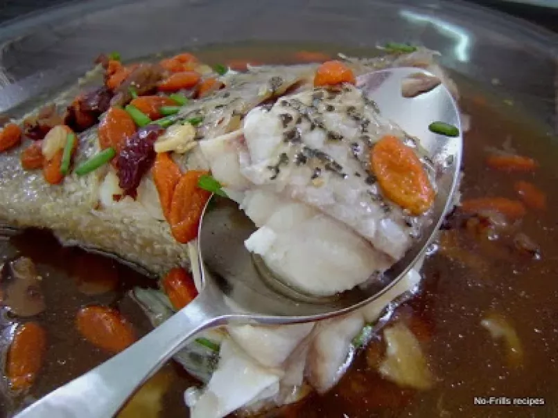 Herbal Steamed Fish - photo 3