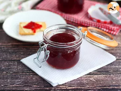 Homemade plum jam