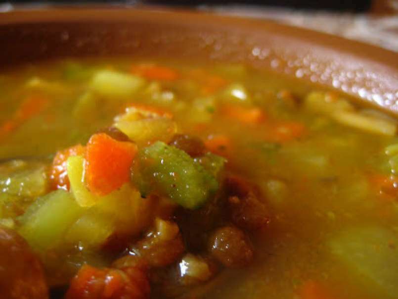 Hot Curry-Ginger Lentil and Vegetable Soup. - photo 2