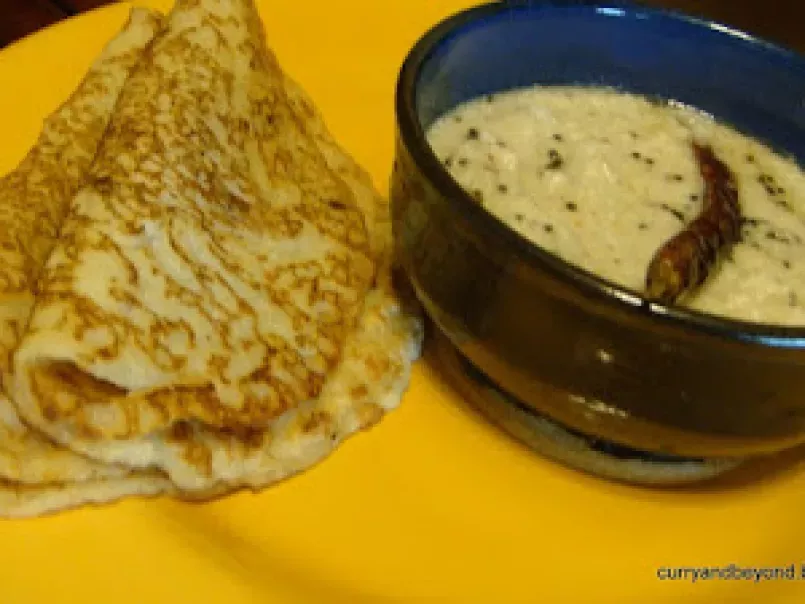 How to use leftover Rice - Instant Dosa/Rice pancake - photo 2