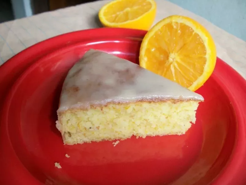 Iced Orange Cake(Moist Orange cake with Citrus Orange Icing)
