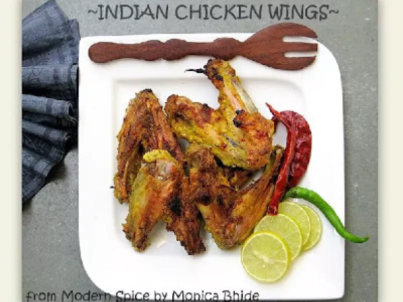 INDIAN CHICKEN WINGS THE MONICA BHIDE WAY