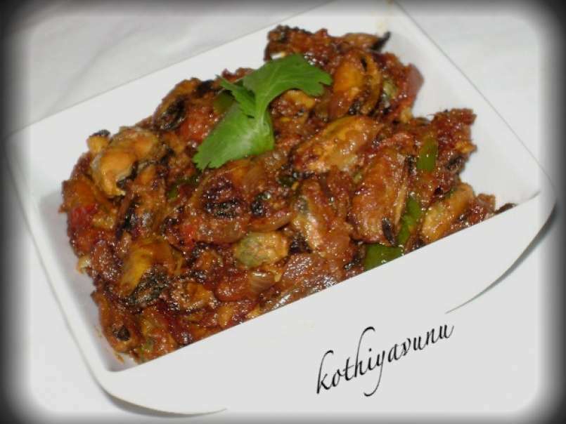 Kallumakkaya /Kadukka Varattiyathu /Mussels Fry