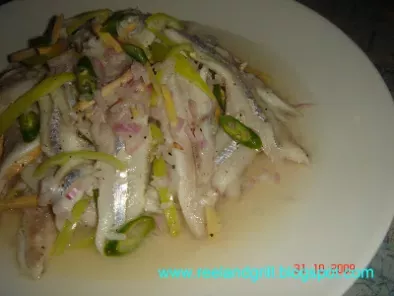 Kinilaw na Dilis (Anchovy Ceviche)