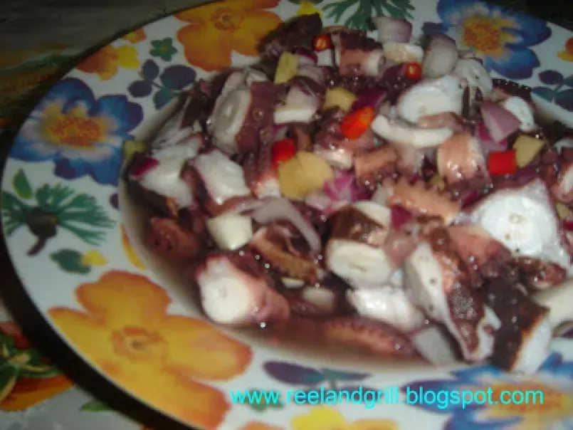 Kinilaw na Pugita (Octopus Ceviche)
