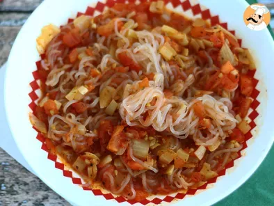 Konjac spaghetti with tomato - photo 2