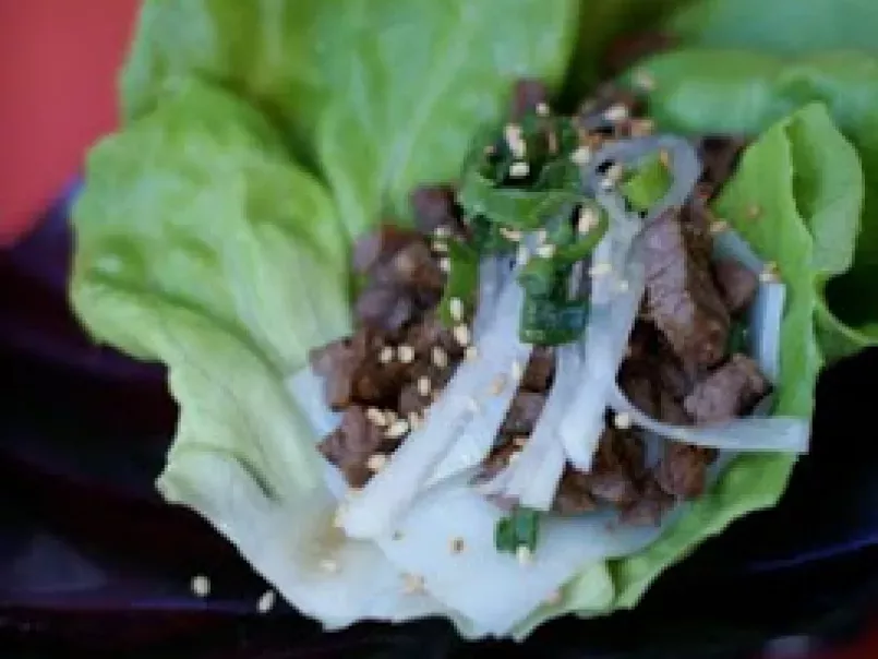 Korean Beef BBQ Living Lettuce Wraps & A Giveaway - photo 2