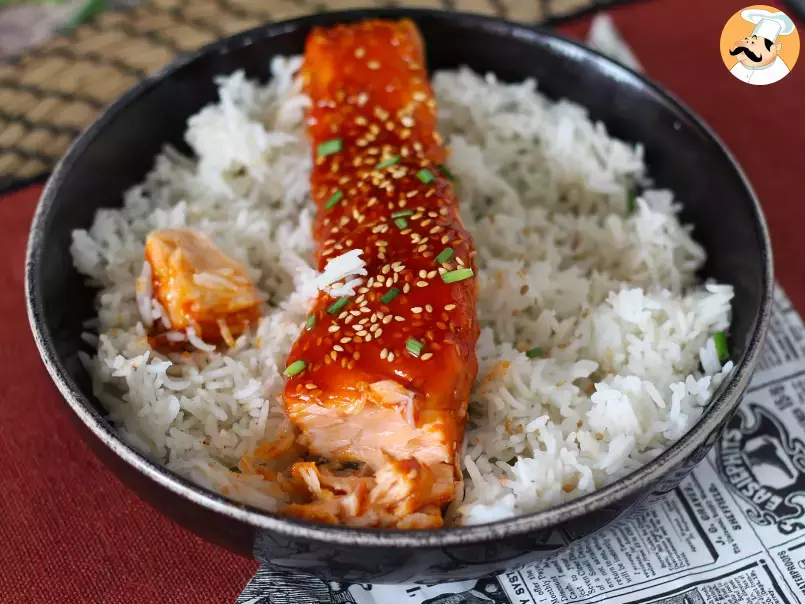 Korean style salmon with Gochujang sauce ready in 8 minutes - photo 2