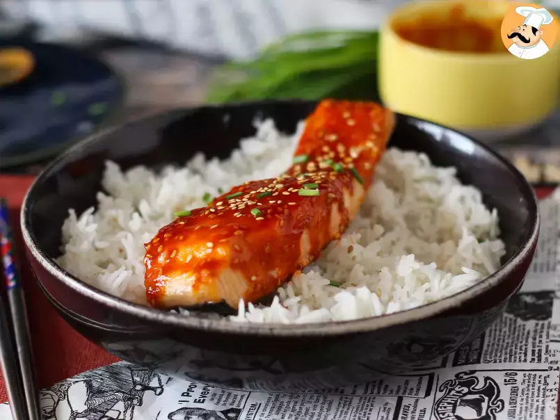 Korean style salmon with Gochujang sauce ready in 8 minutes - photo 3