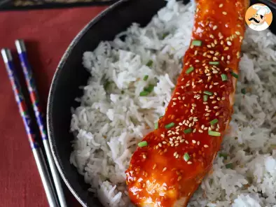 Korean style salmon with Gochujang sauce ready in 8 minutes - photo 5