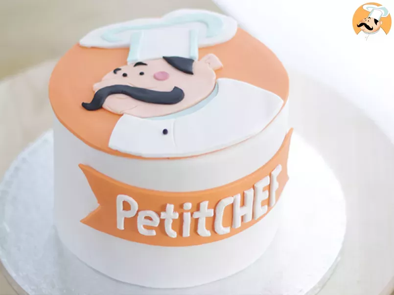 Layer cake Petit Chef with gum paste - Video recipe ! - photo 2