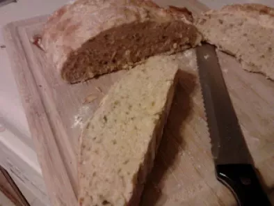Leftover Creation: Vegetarian Mashed Chickpea-Cauliflower Bread Recipe