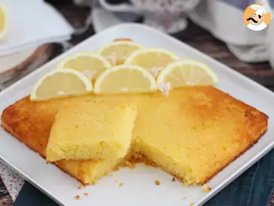 Lemon cake, easy recipe