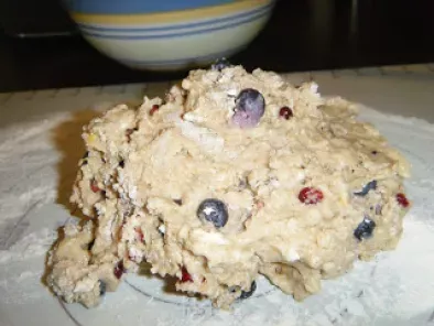 Low Fat Pomegranate Blueberry Scones - photo 2
