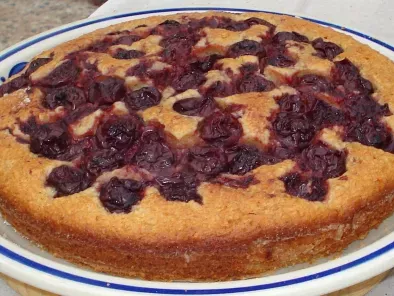 Luscious cherry, oats and coconut cake (dairy free) - photo 2