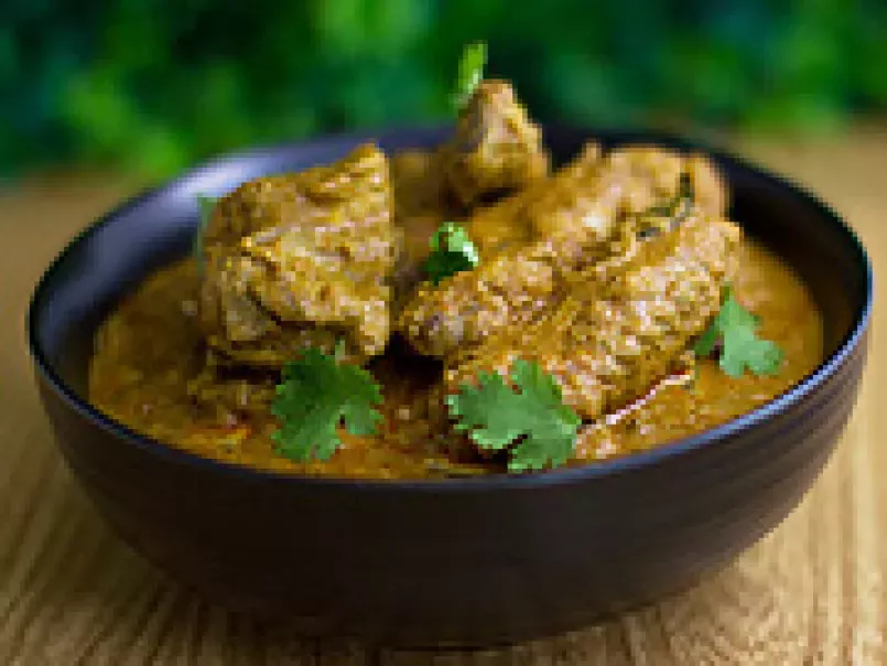 Malabar Chicken Curry or Varutharacha Chicken Curry