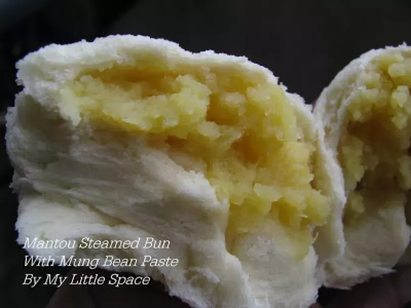 Mantou Steamed Bun With Homemade Mung Bean Paste - photo 4