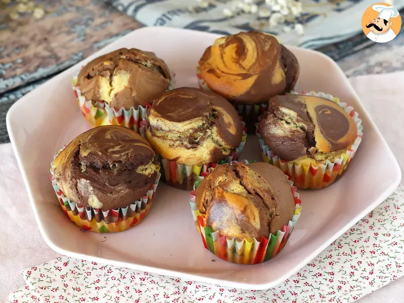 Marble muffins - photo 4