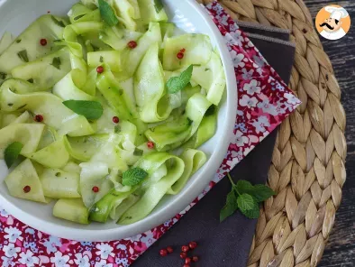 Marinated courgettes, the perfect vegetable carpaccio for summer! - photo 6
