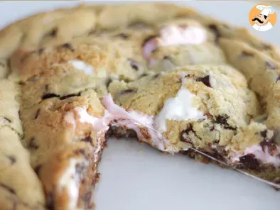 Marshmallow giant cookie - Video recipe ! - photo 2