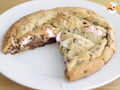 Marshmallow giant cookie - Video recipe ! - photo 3