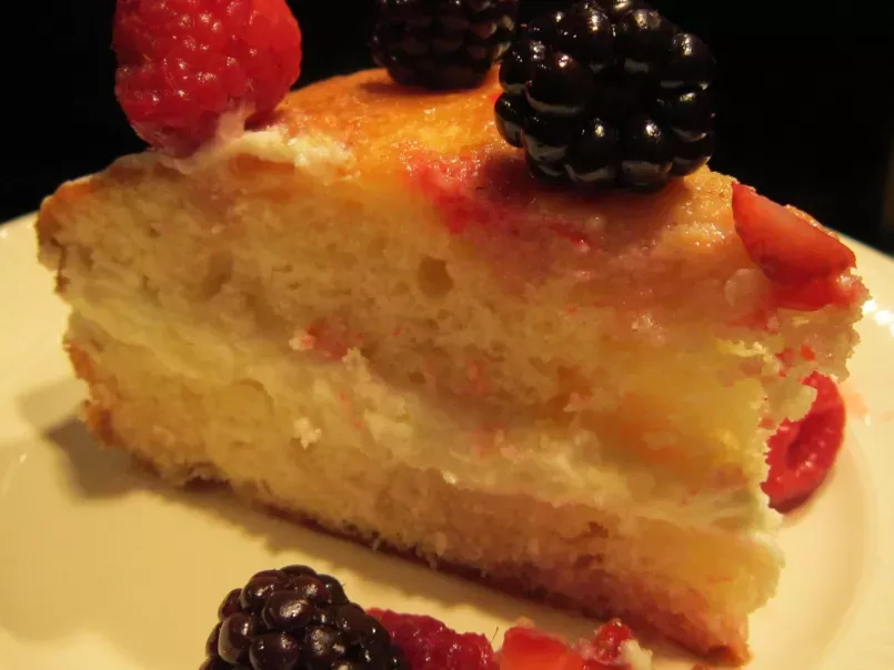 Mascarpone-Filled Cake with Sherried Berries (visit site) - photo 2