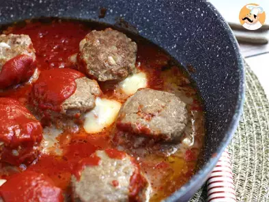 Meatballs stuffed with mozzarella - photo 5