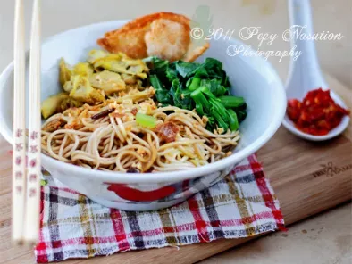 Mie Ayam Kuning (Yellow Chicken Noodle) Recipe
