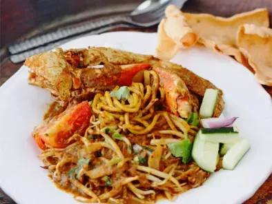 Mie Kepiting Aceh (Aceh Crab Noodle) Recipe