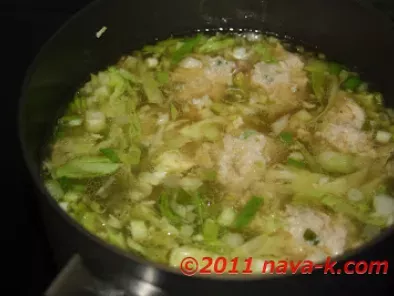 Minced Chicken & Cabbage Soup - photo 2