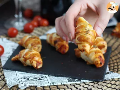 Mini Pizza Croissant ham & cheese - Video Recipe ! - photo 4