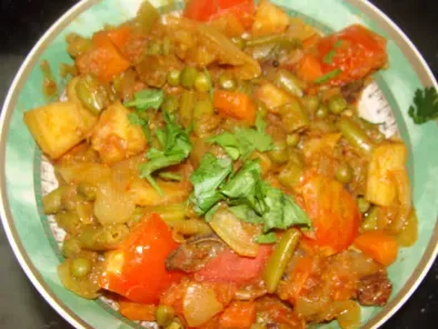 MIXED VEGETABLE CURRY (WITHOUT ADDING FAT)