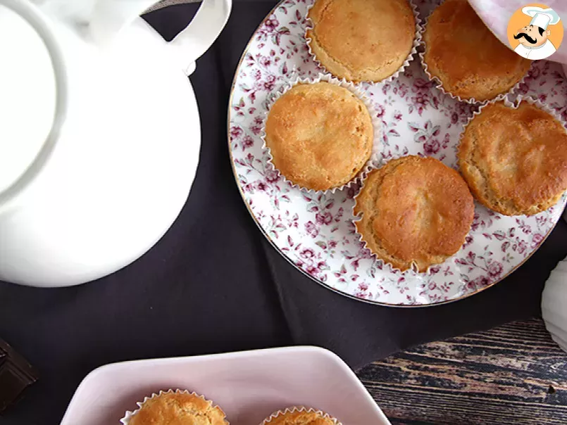 Muffins with chocolate core - Vegan and gluten free - photo 3