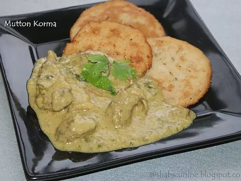 Mutton Korma/Kuruma (A mild and creamy Mutton Curry) - photo 2