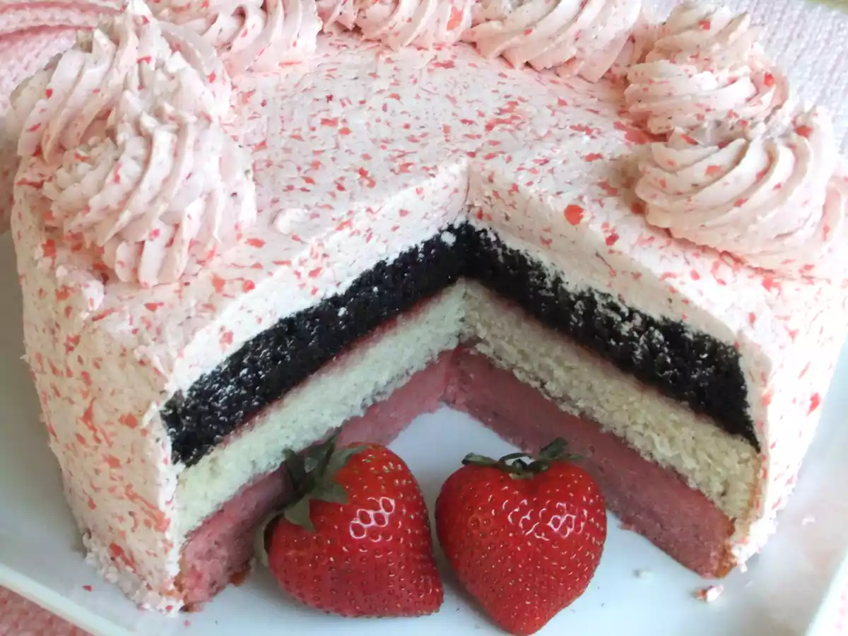 Neapolitan Layer Cake