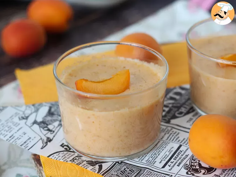 No bake apricot mousse super easy to make, and with few ingredients!