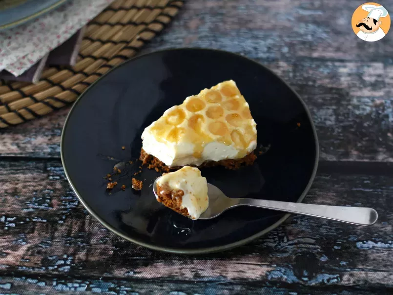 No bake honey cheesecake - with decoration tutorial - photo 4