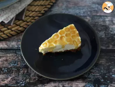 No bake honey cheesecake - with decoration tutorial - photo 2