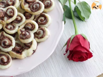 Nutella Puffed Hearts - Valentine's day - Video Recipe !