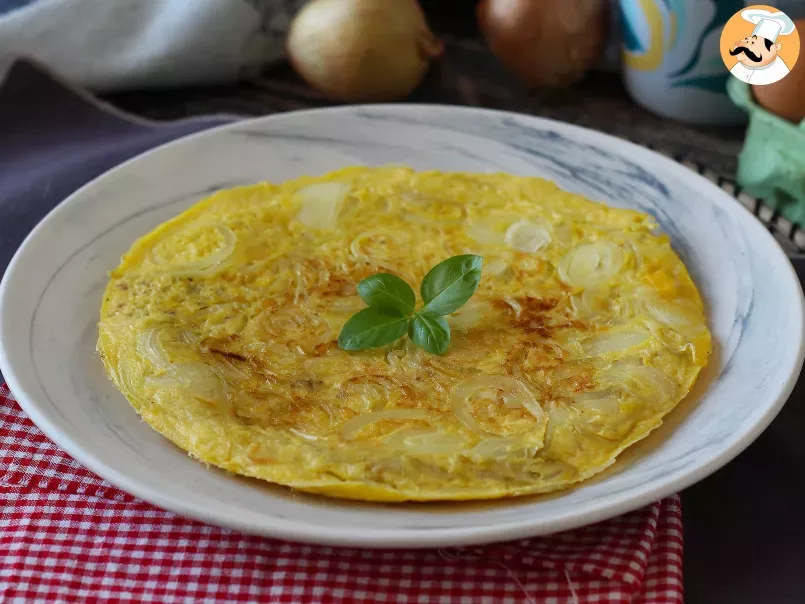 Onion frittata, the perfect omelette for a quick meal!
