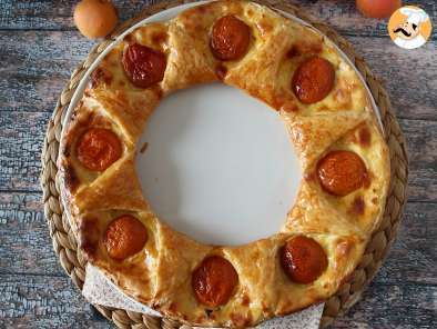 Oranaise pie - Puff pastry, pastry cream and apricots - photo 5