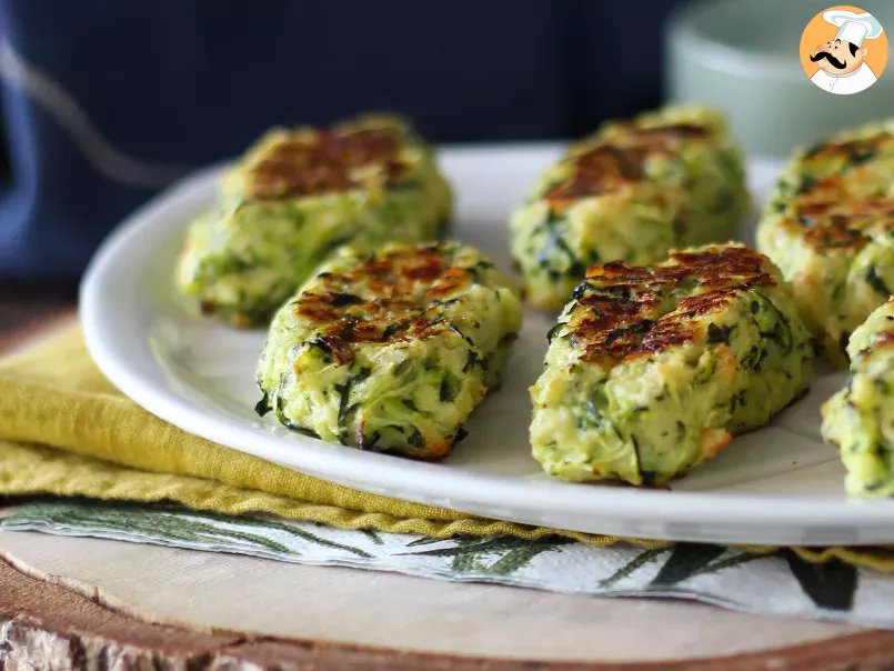 Oven baked zucchini croquettes, to make the whole family love vegetables! - photo 2