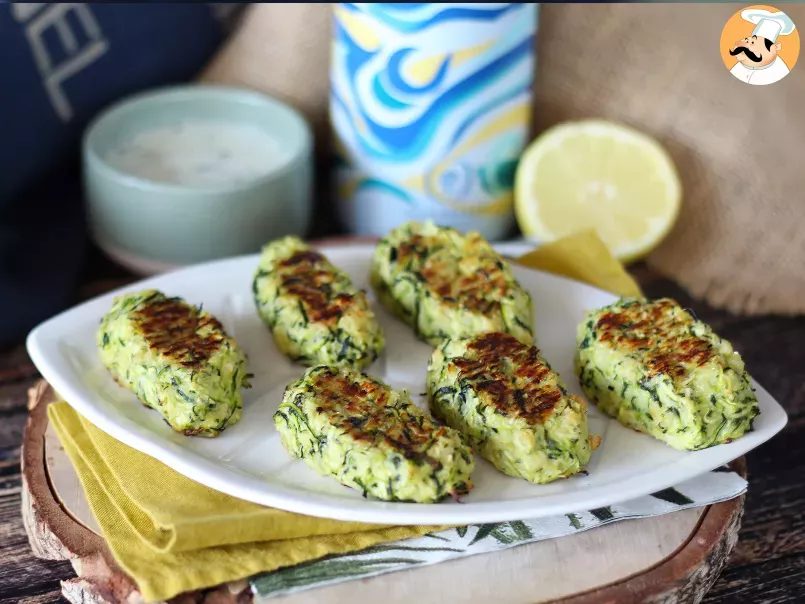 Oven baked zucchini croquettes, to make the whole family love vegetables! - photo 3