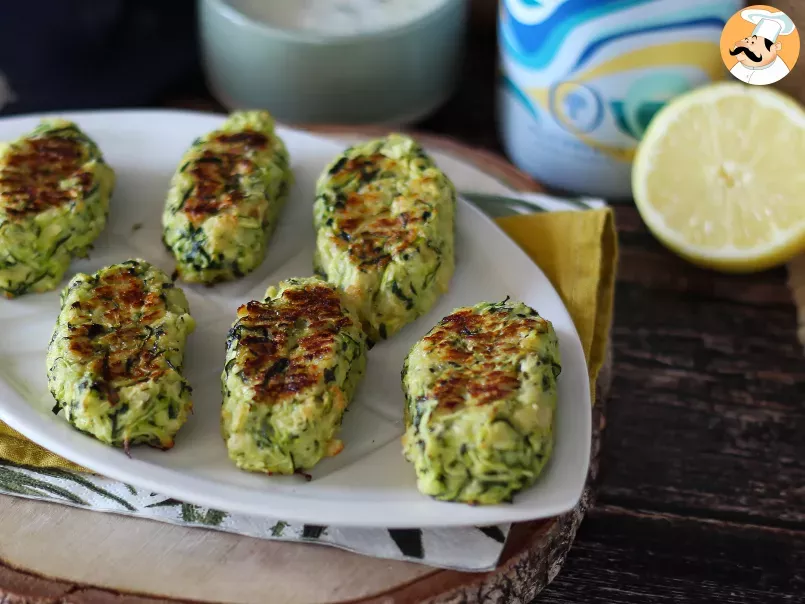 Oven baked zucchini croquettes, to make the whole family love vegetables! - photo 4
